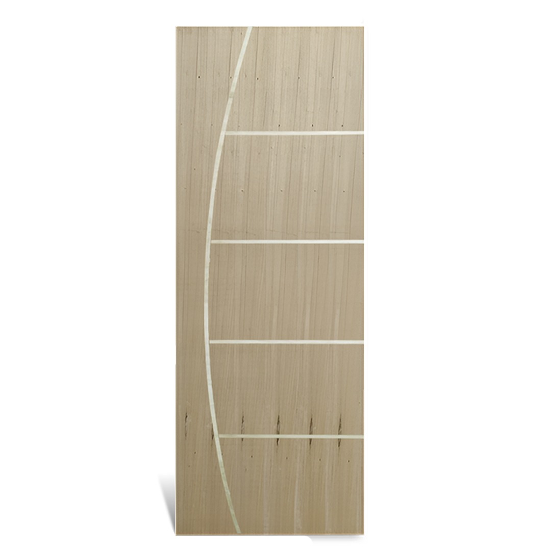 Porta Tipo Freijó Frisada/Arco Para Verniz