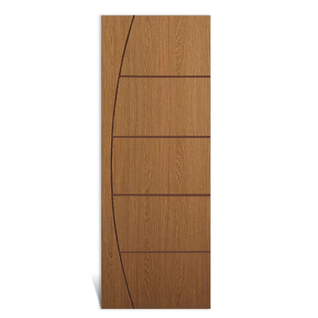 Porta Tipo Angelim Frisada / Arco Eucatex